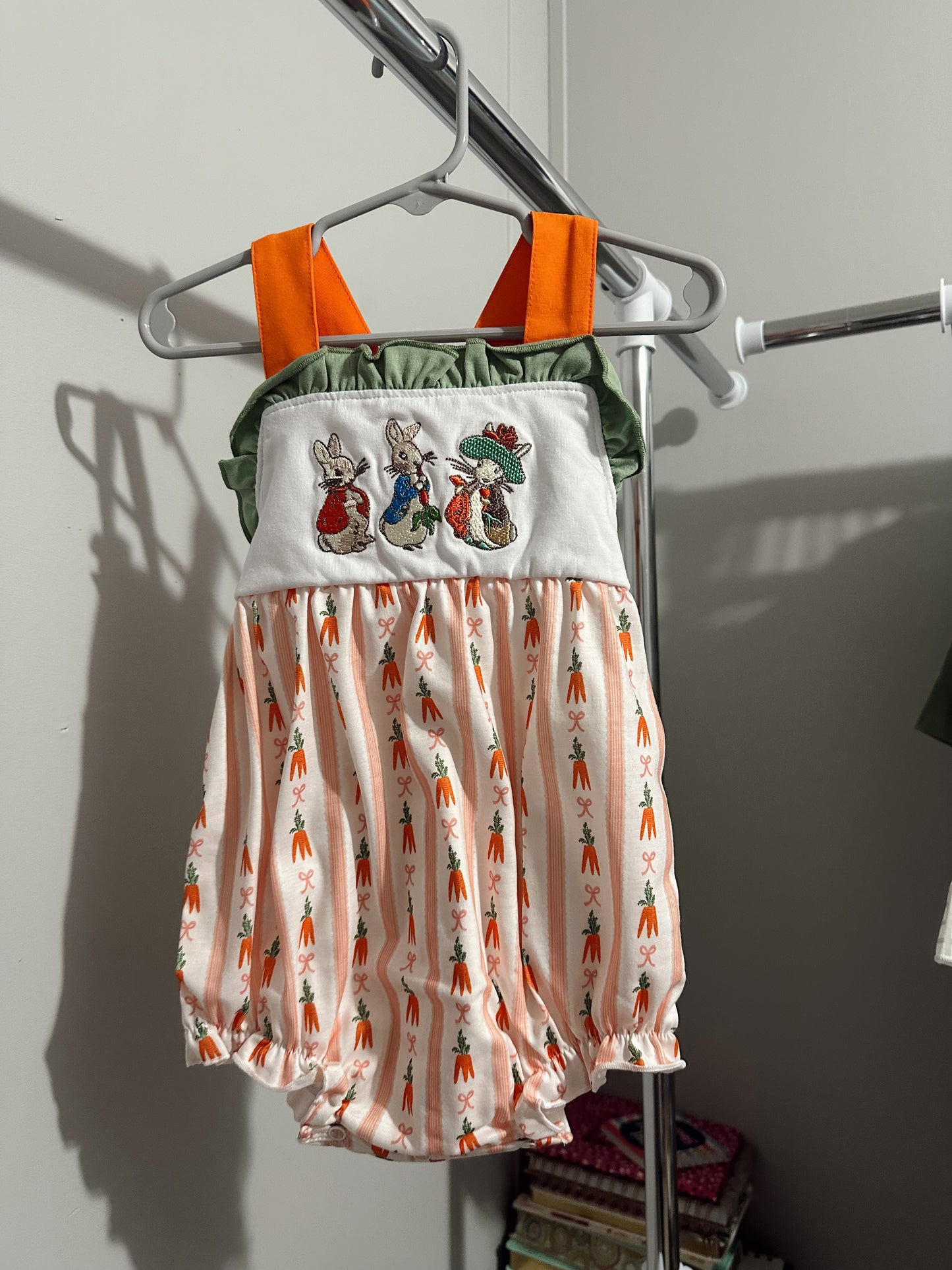 Girls 12M Peter rabbit bubble