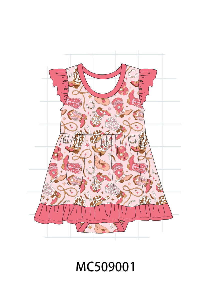 PO65 Pink cowgirl bamboo collection - closing 9/15- ETA late January