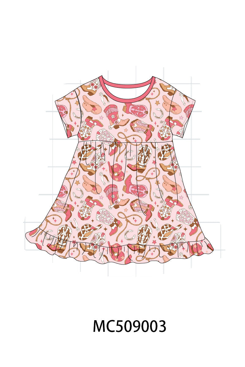 PO65 Pink cowgirl bamboo collection - closing 9/15- ETA late January