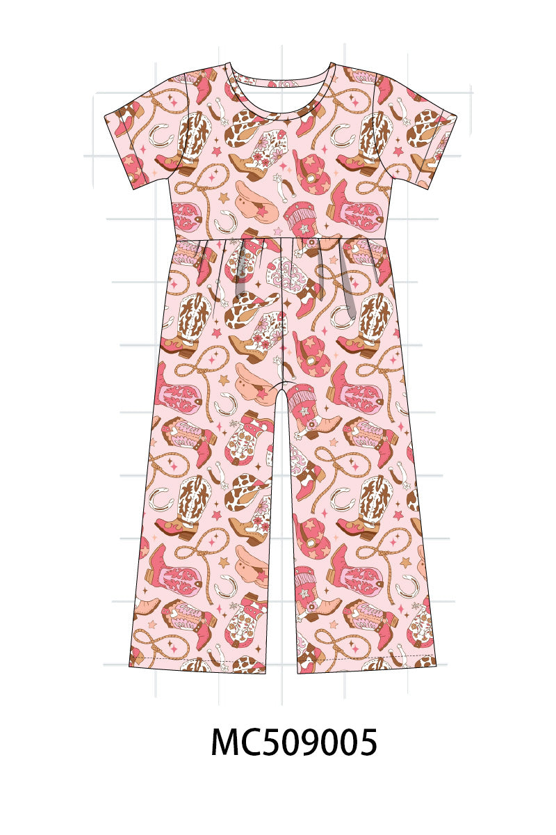 PO65 Pink cowgirl bamboo collection - closing 9/15- ETA late January