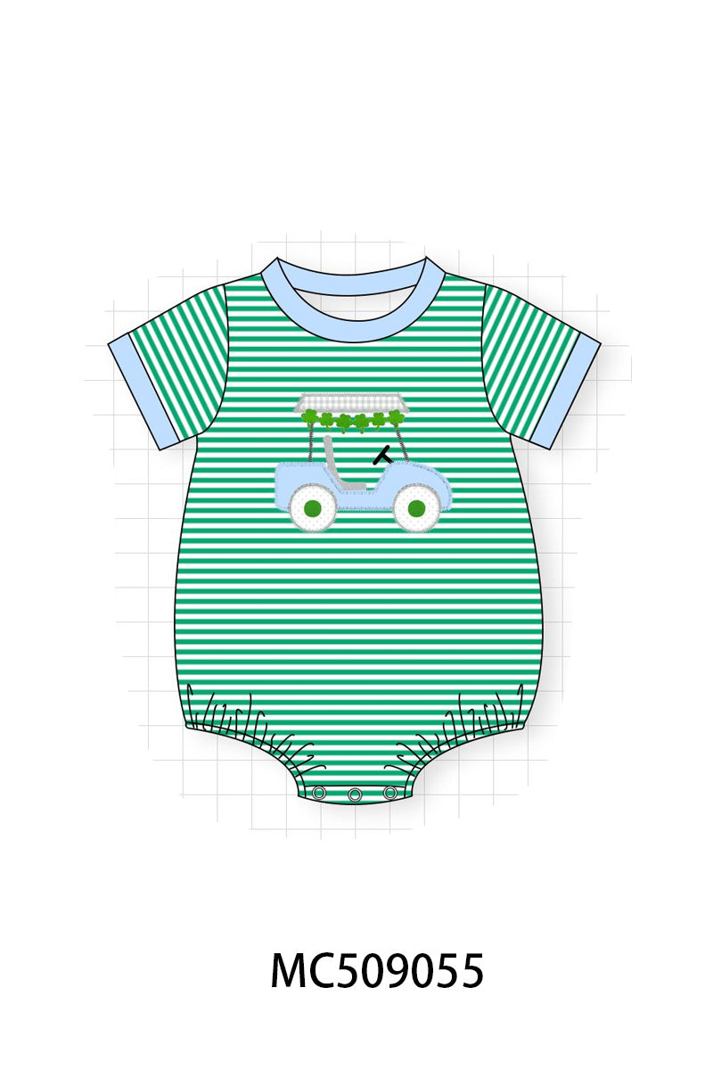PO65 Green St. Patricks day golf cart applique collection - closing 9/15- ETA late January