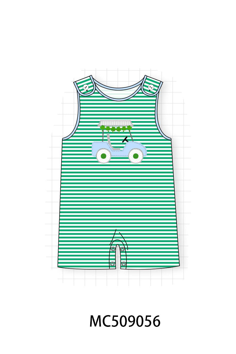 PO65 Green St. Patricks day golf cart applique collection - closing 9/15- ETA late January