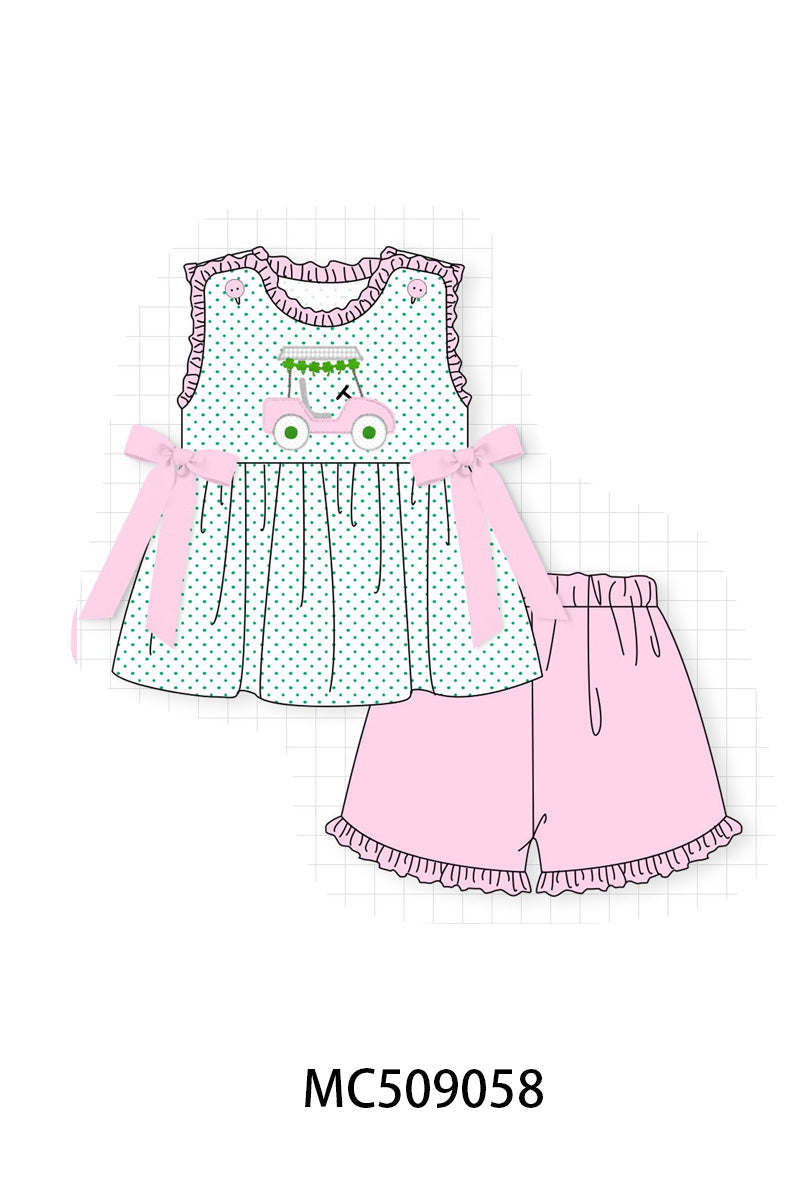PO65 Green St. Patricks day golf cart applique collection - closing 9/15- ETA late January