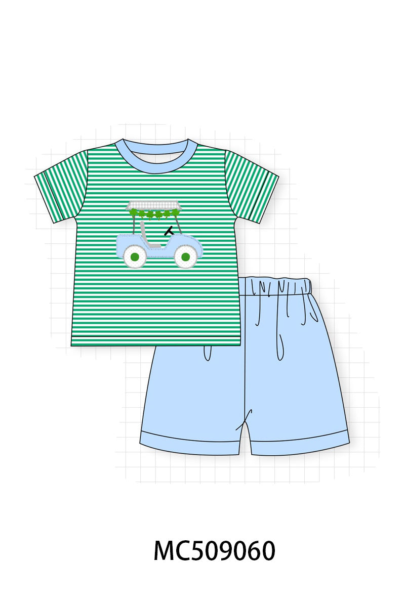 PO65 Green St. Patricks day golf cart applique collection - closing 9/15- ETA late January