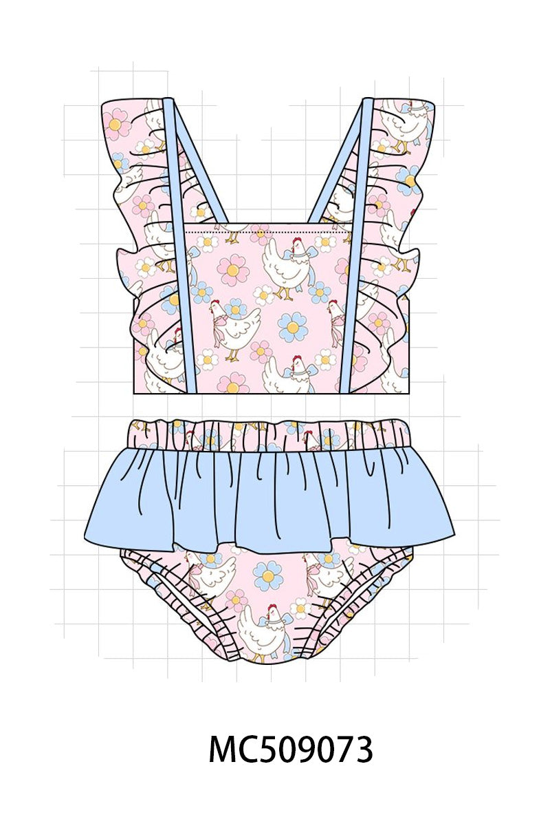PO65 Pink chick floral print collection - closing 9/15- ETA late January