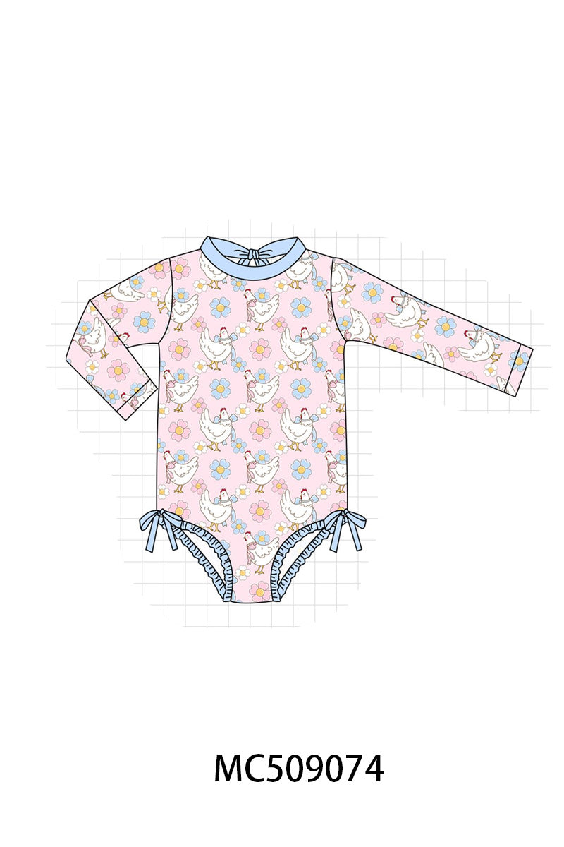 PO65 Pink chick floral print collection - closing 9/15- ETA late January
