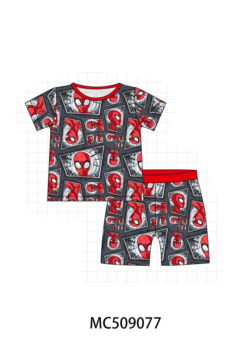 PO65 Red character print bamboo collection - closing 9/15- ETA late January