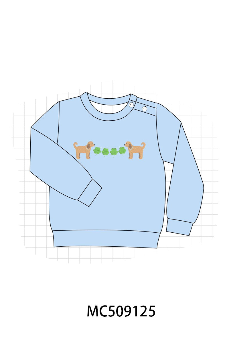 PO65 Blue & pink puppy embroidery collection - closing 9/15- ETA late January