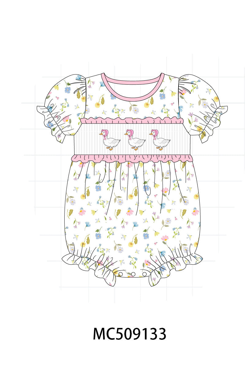 PO65 Pink duck smocked collection - closing 9/15- ETA late January