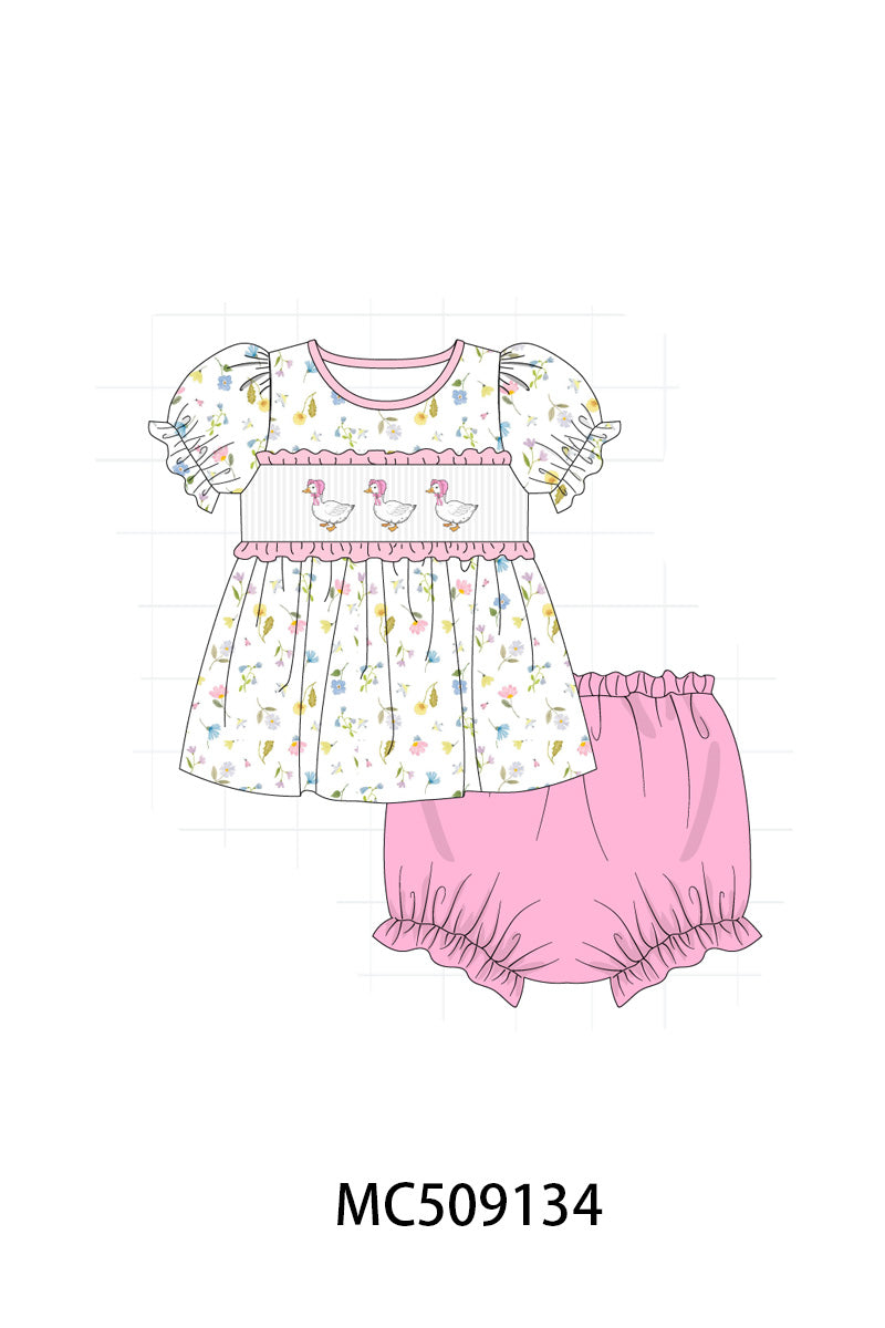 PO65 Pink duck smocked collection - closing 9/15- ETA late January