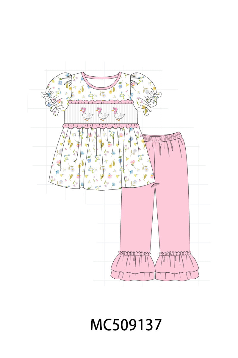 PO65 Pink duck smocked collection - closing 9/15- ETA late January