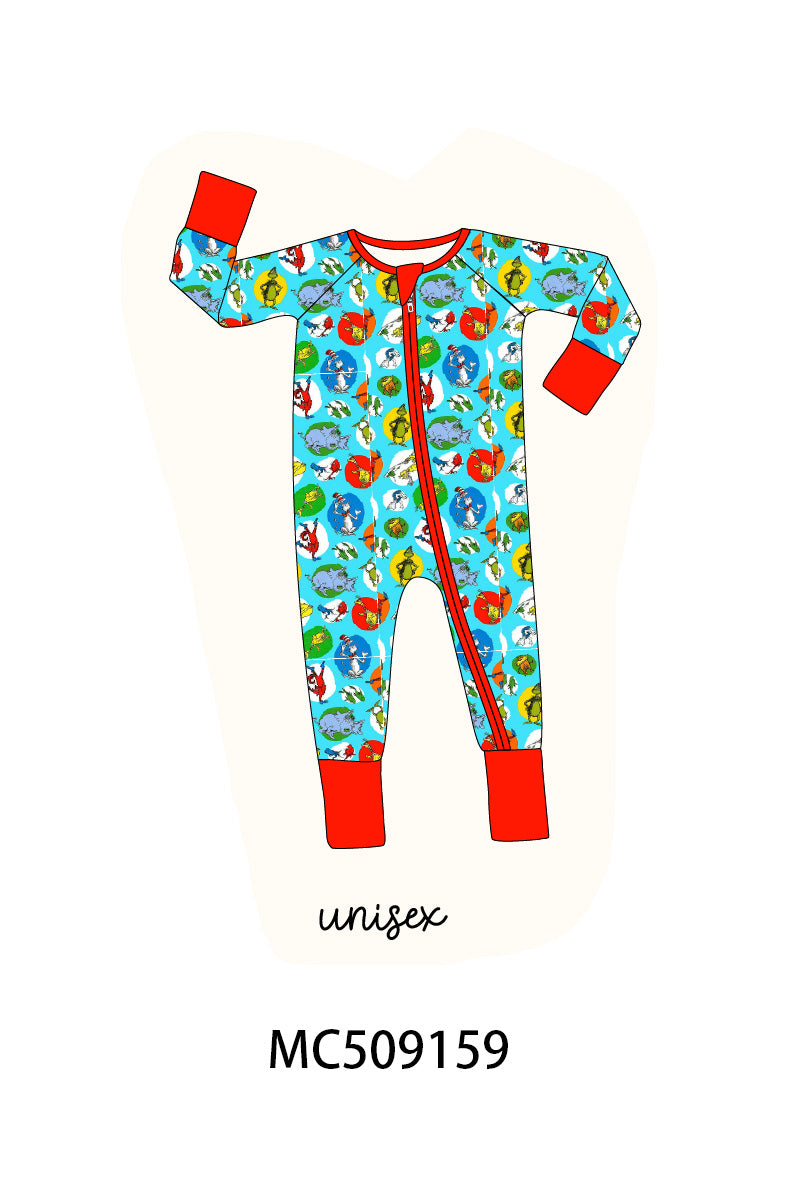 PO65 Blue Dr. Seuss bamboo collection - closing 9/15- ETA late January