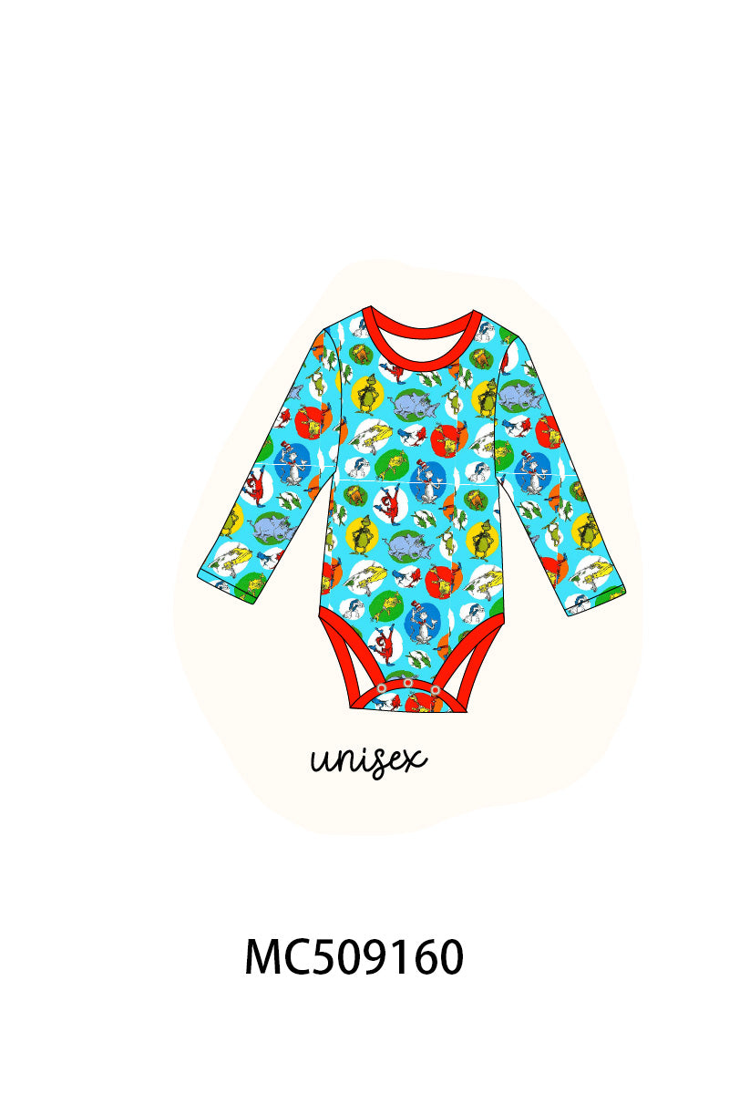 PO65 Blue Dr. Seuss bamboo collection - closing 9/15- ETA late January
