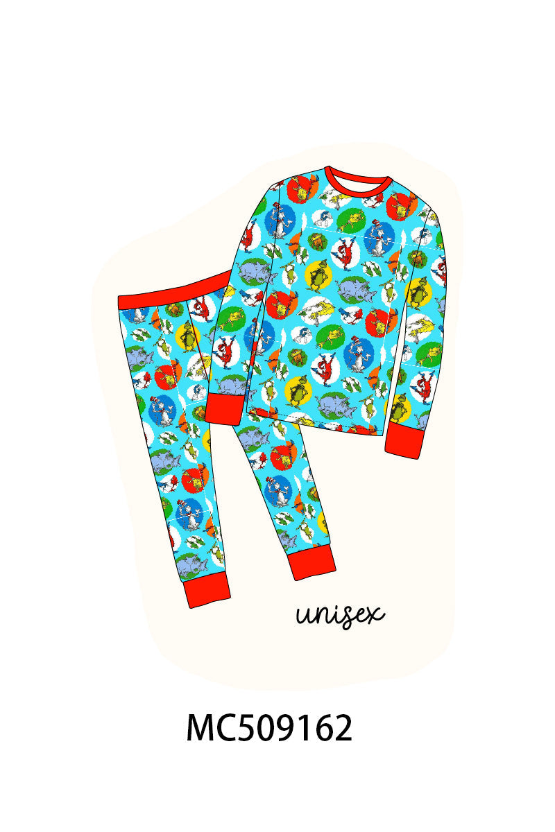 PO65 Blue Dr. Seuss bamboo collection - closing 9/15- ETA late January