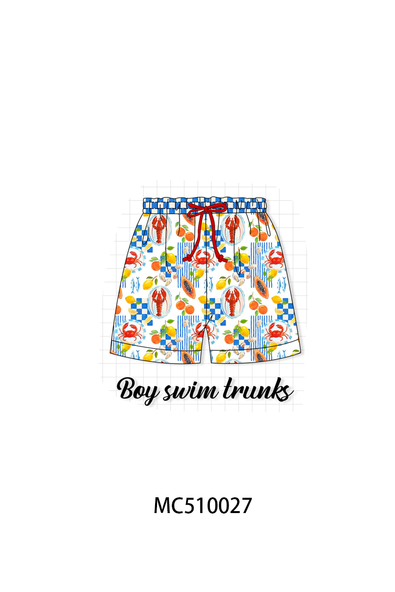 PO69 Lemon lobster crab print collection- closing 10/27 - eta early march