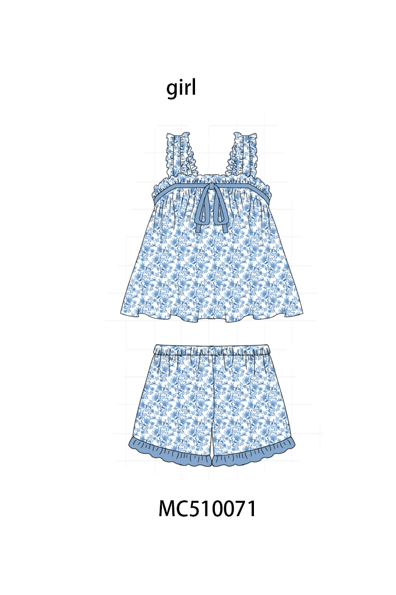 PO69 Multicolored floral print girl sleeping wear collection 1- closing 10/27 - eta early march