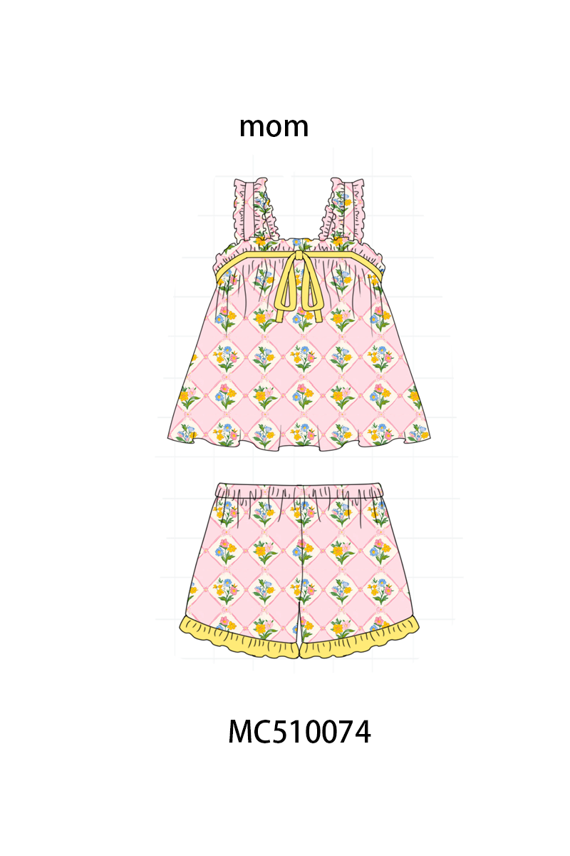 PO69 Multicolored floral print mom sleeping wear collection 2- closing 10/27 - eta early march