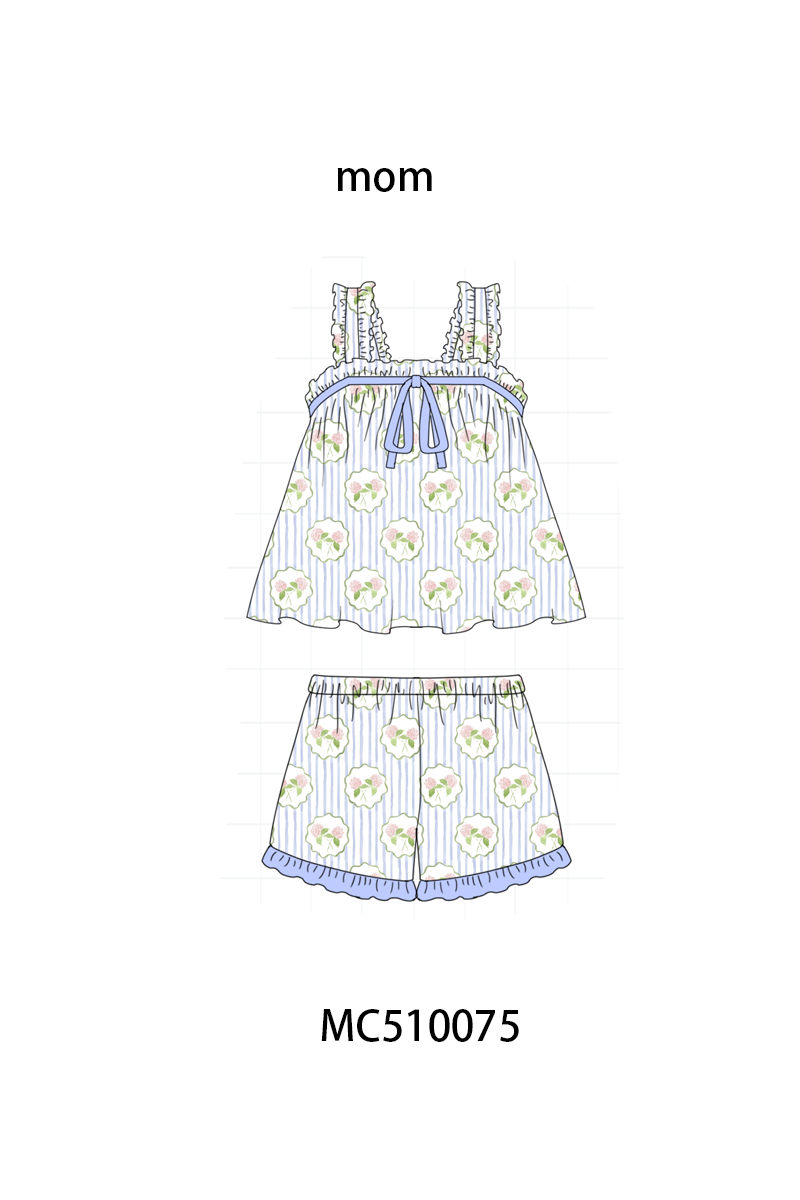 PO69 Multicolored floral print mom sleeping wear collection 2- closing 10/27 - eta early march