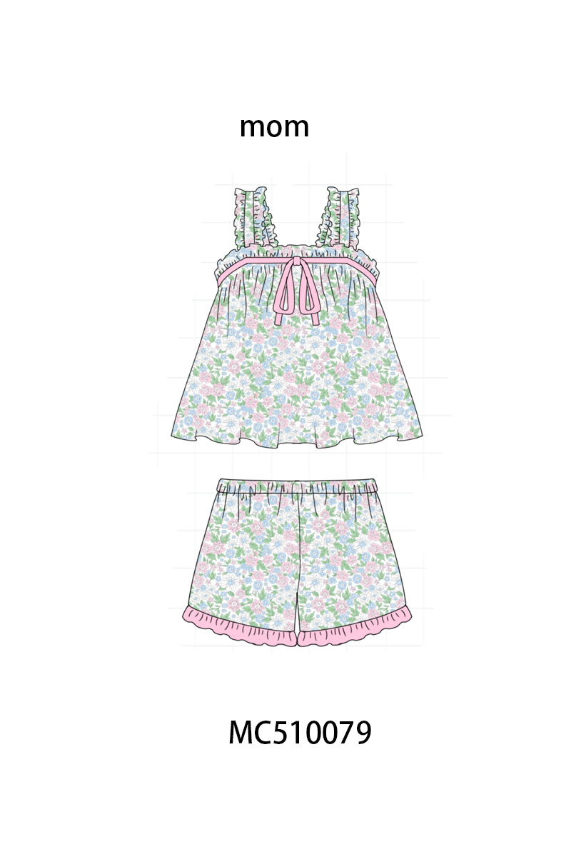 PO69 Multicolored floral print mom sleeping wear collection 2- closing 10/27 - eta early march
