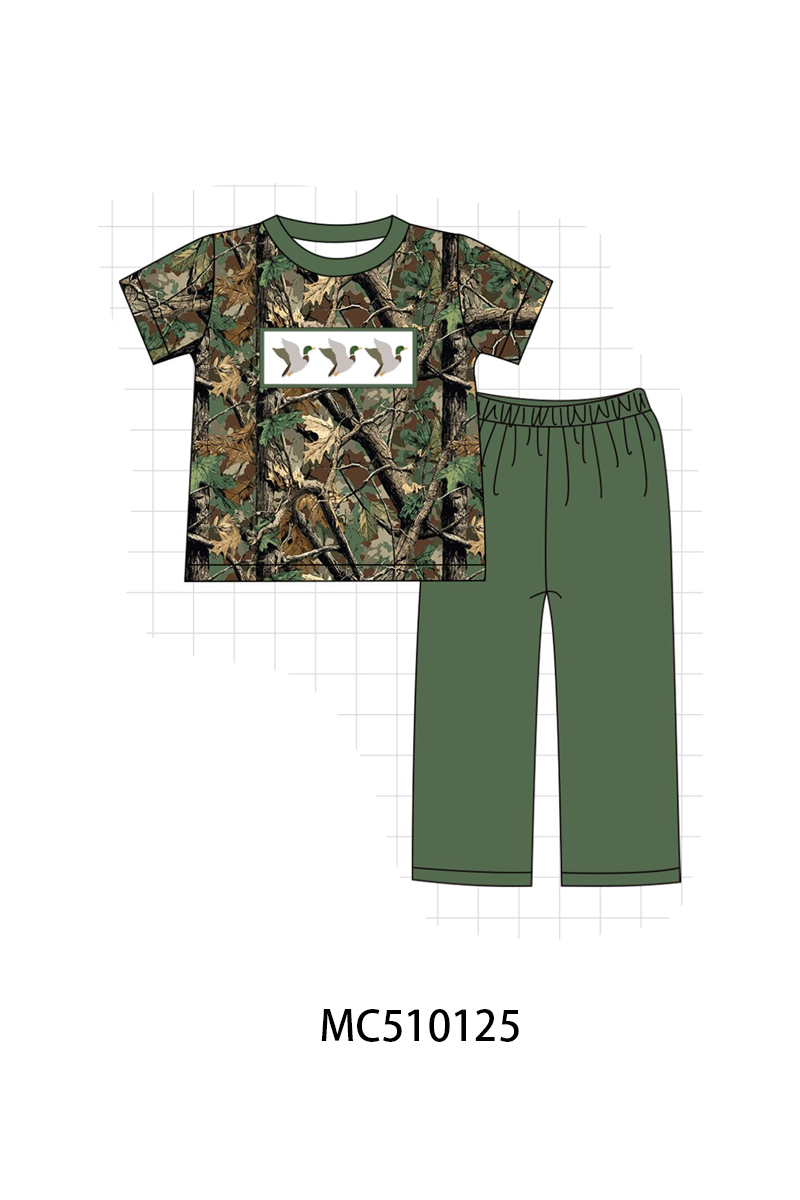 PO69 Camo duck embroidery collection- closing 10/27 - eta early march