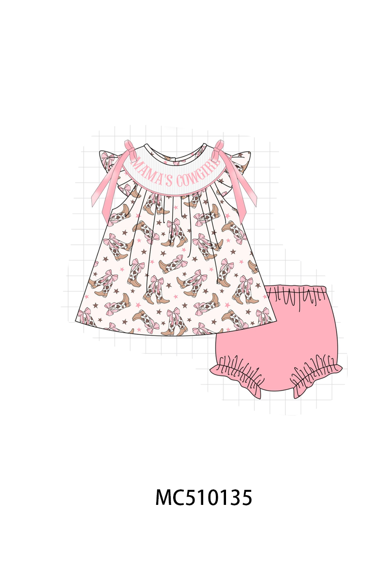 PO69 Western cowboy boots smocked collection 1- closing 10/27 - eta early march