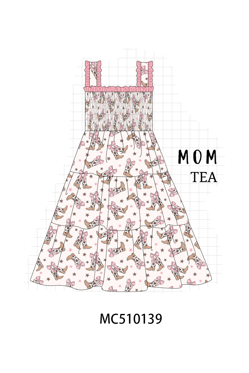 PO69 Western cowboy boots smocked collection 1- closing 10/27 - eta early march