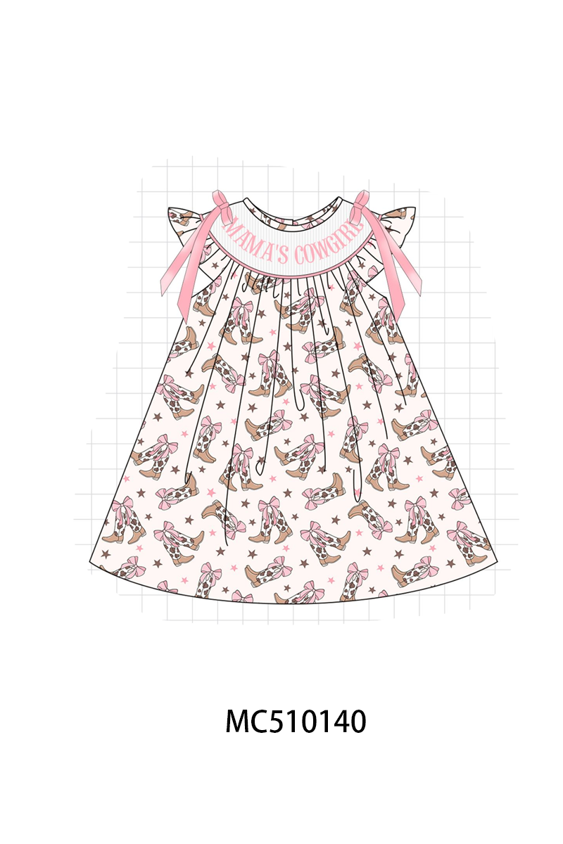 PO69 Western cowboy boots smocked collection 1- closing 10/27 - eta early march