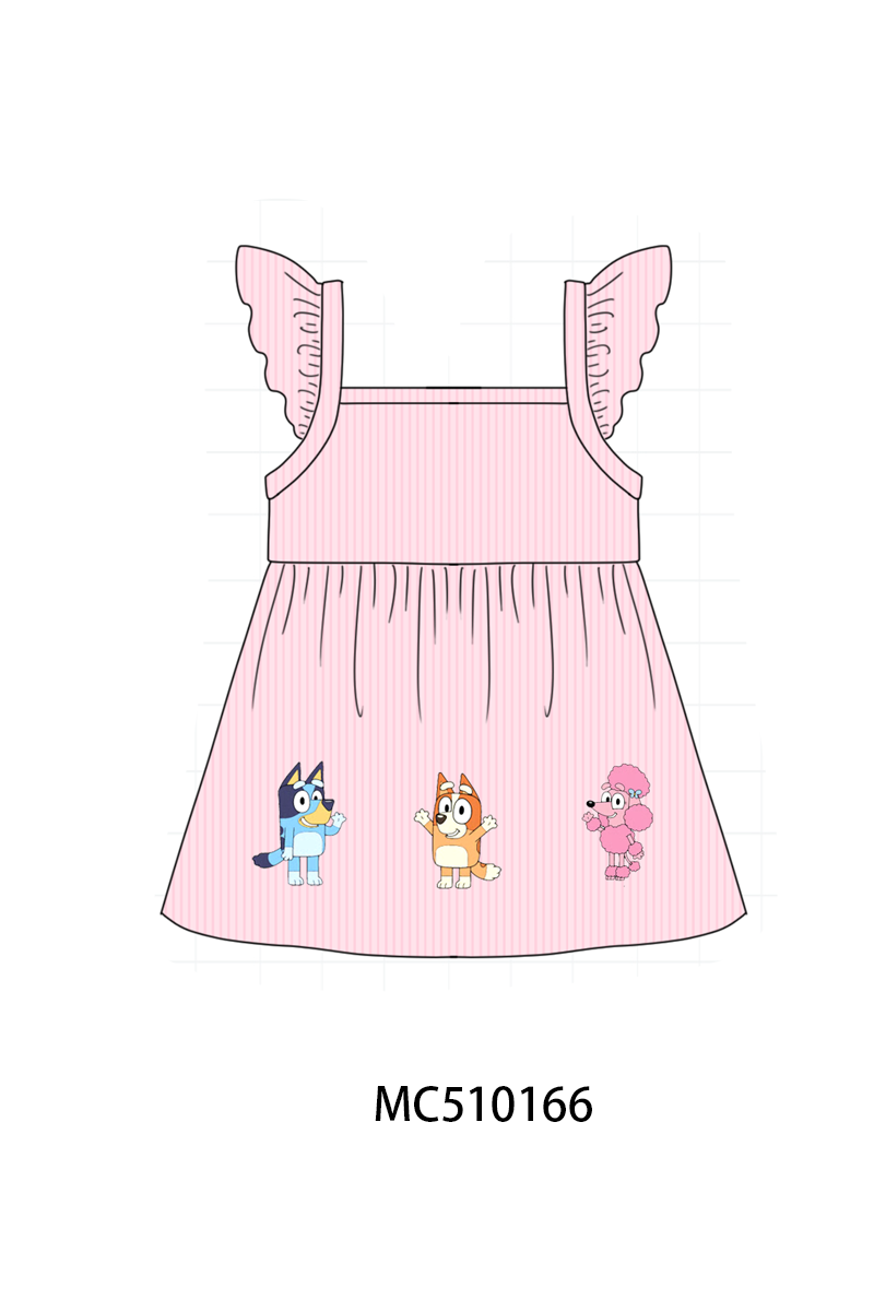 PO69 Pink&blue character applique collection- closing 10/27 - eta early march