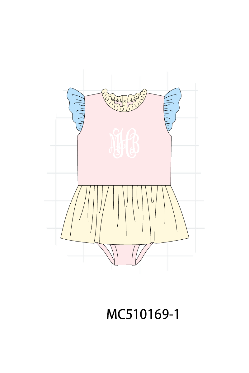 PO69 Colors blocks monogram embroidery collection 1- closing 10/27 - eta early march