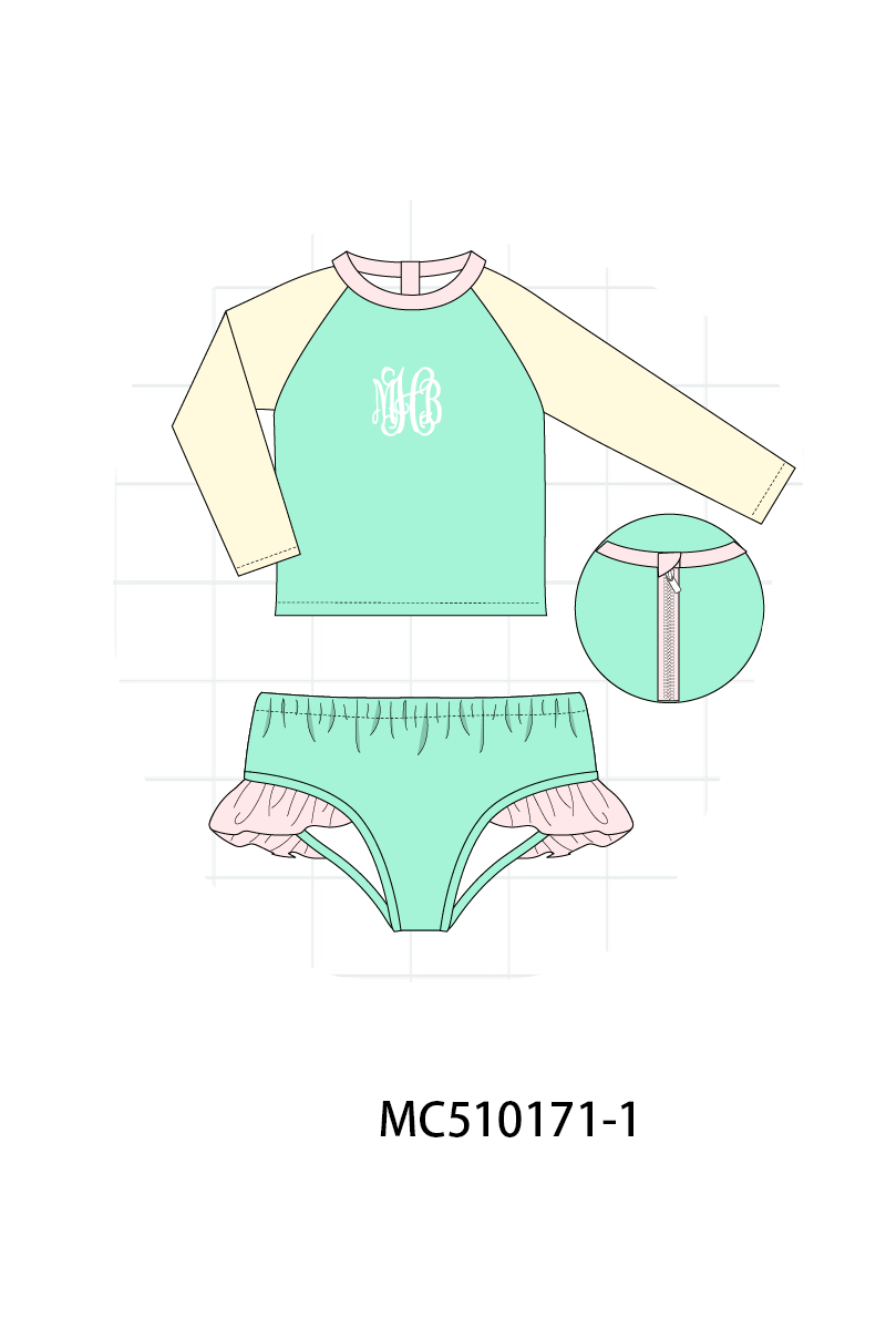 PO69 Colors blocks monogram embroidery collection 1- closing 10/27 - eta early march