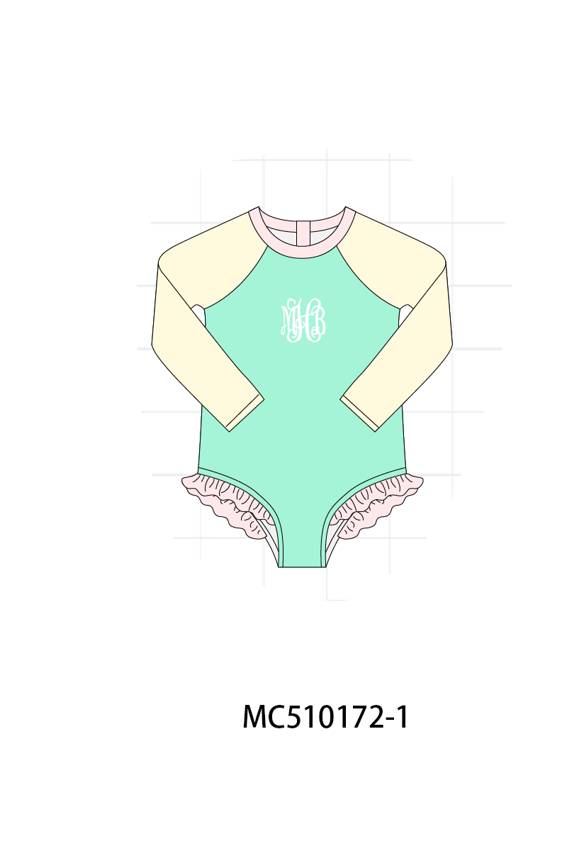 PO69 Colors blocks monogram embroidery collection 1- closing 10/27 - eta early march