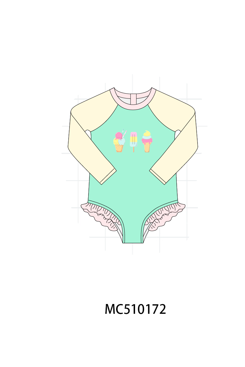 PO69 Colors blocks ice cream embroidery collection- closing 10/27 - eta early march