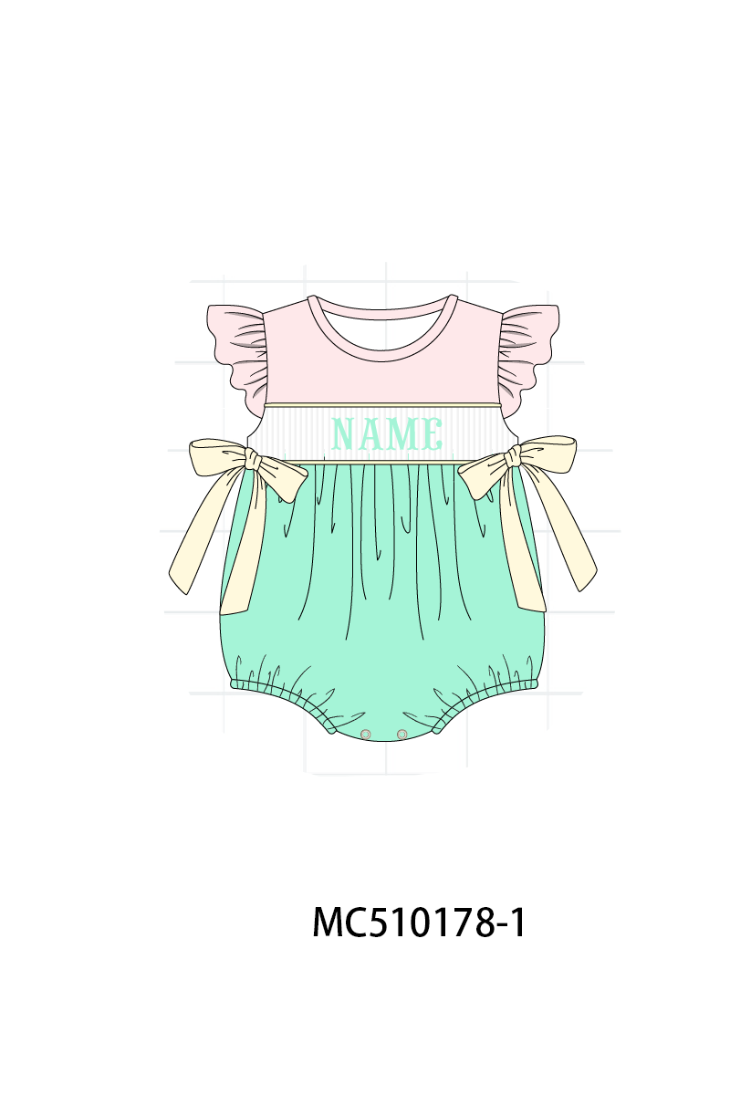 PO69 Colors blocks monogram embroidery collection 2- closing 10/27 - eta early march