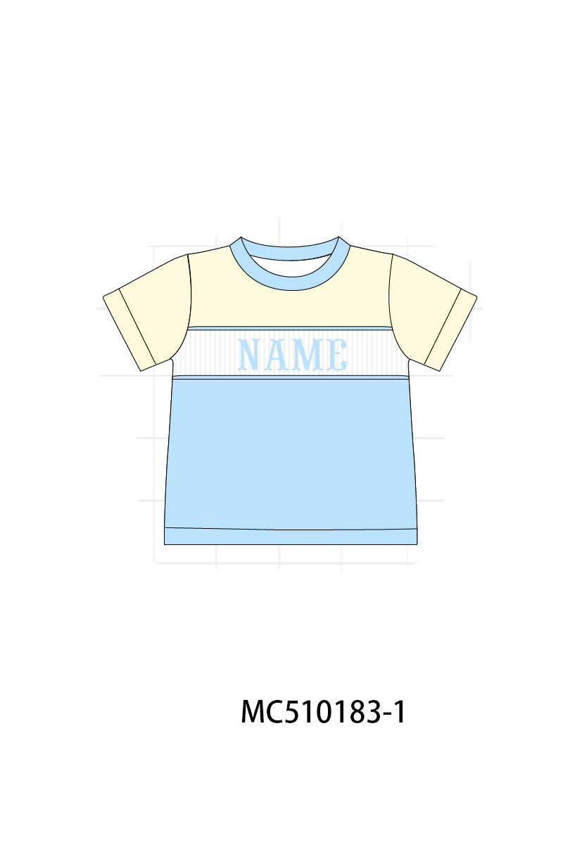 PO69 Colors blocks monogram embroidery collection 2- closing 10/27 - eta early march
