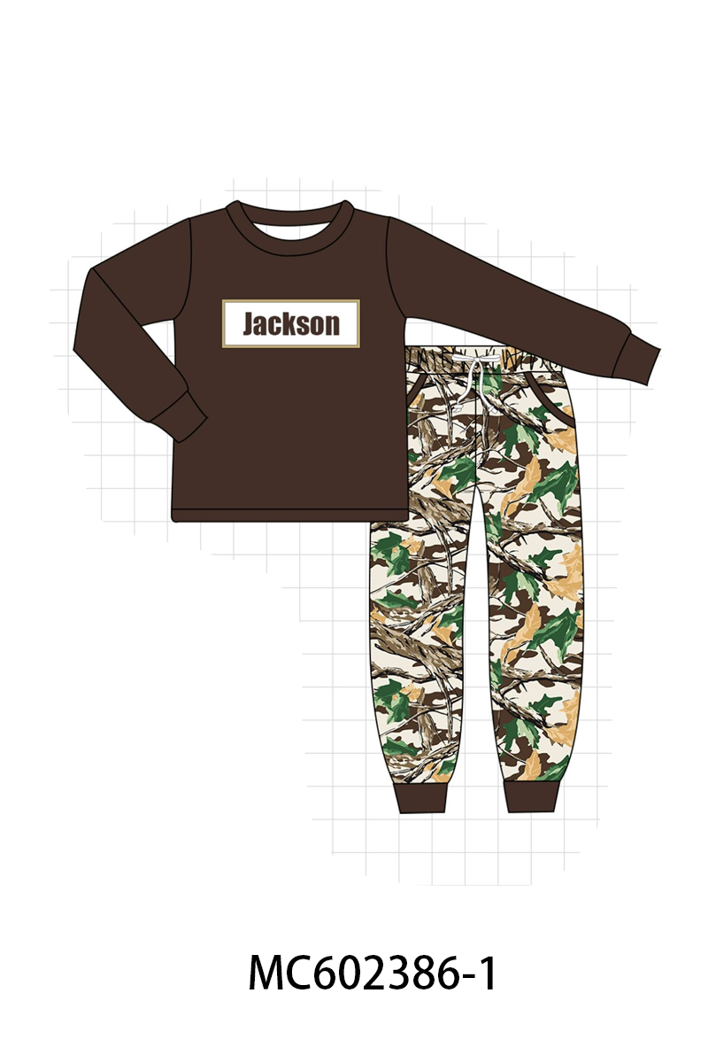 PO82 Camouflage hunting monogram embroidery collection - closing 3/2 - ETA July