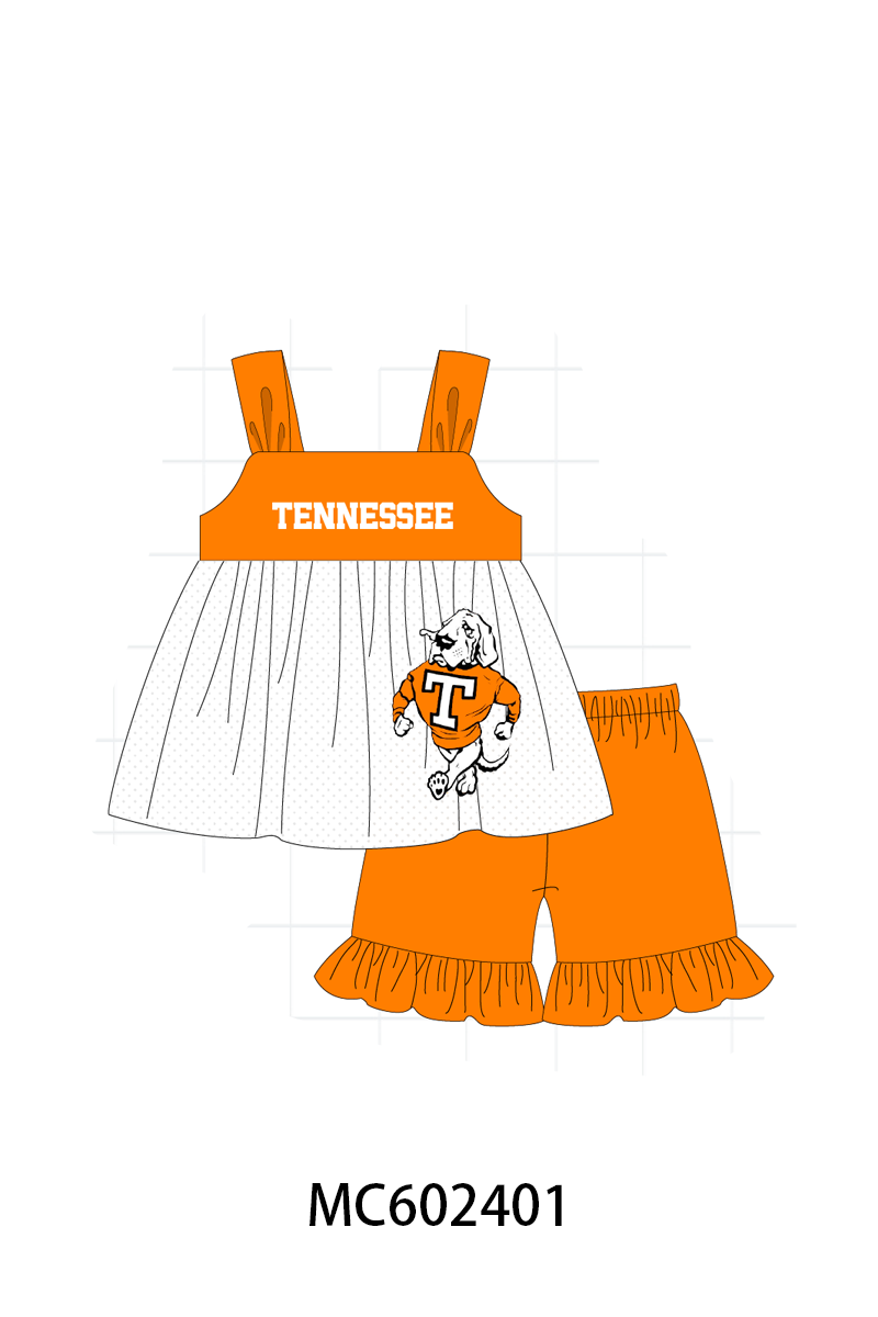 PO82 Orange Tennessee embroidery collection - closing 3/2 - ETA July