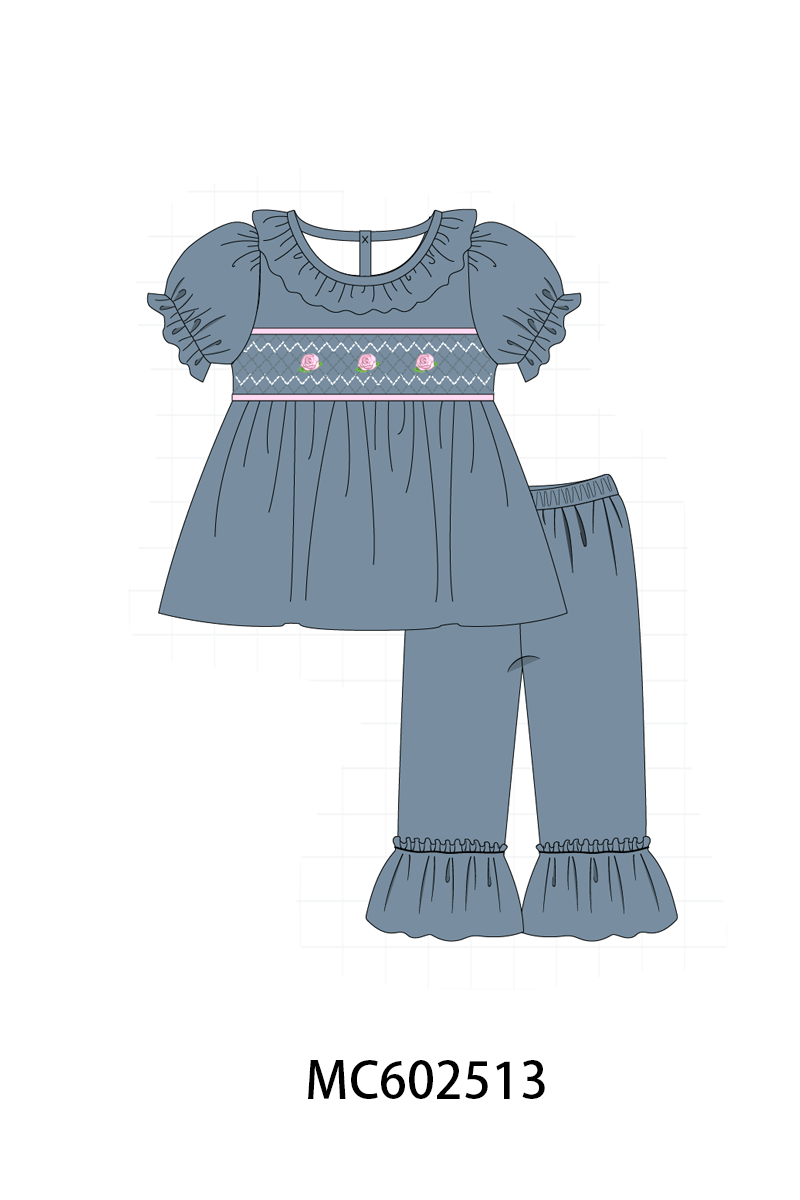 PO82 Garden rose smocked ruffle collection - closing 3/2 - ETA July