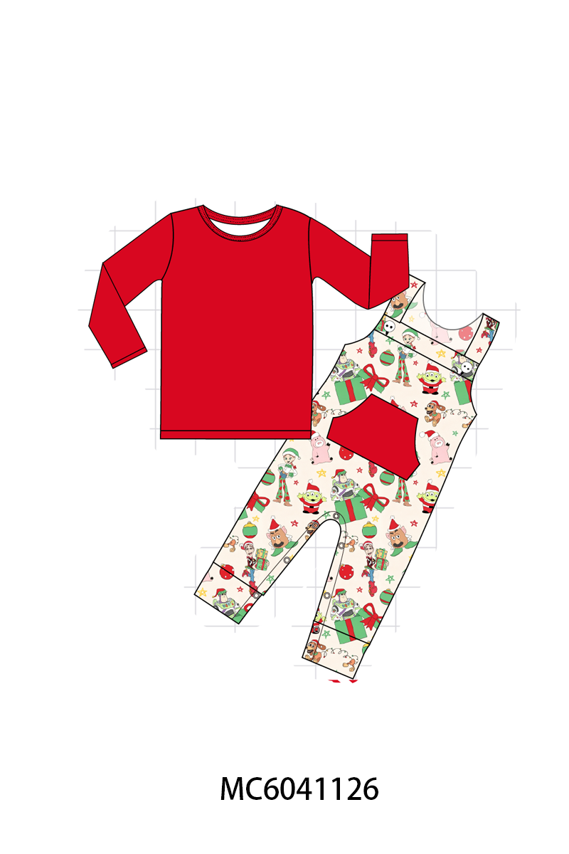 PO90 Red christmas toy story bamboo collection - closing 5/11 - ETA early October