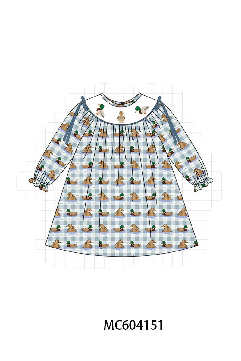 PO86 Blue mallard duck embroidery collection - closing 4/13 - ETA early September
