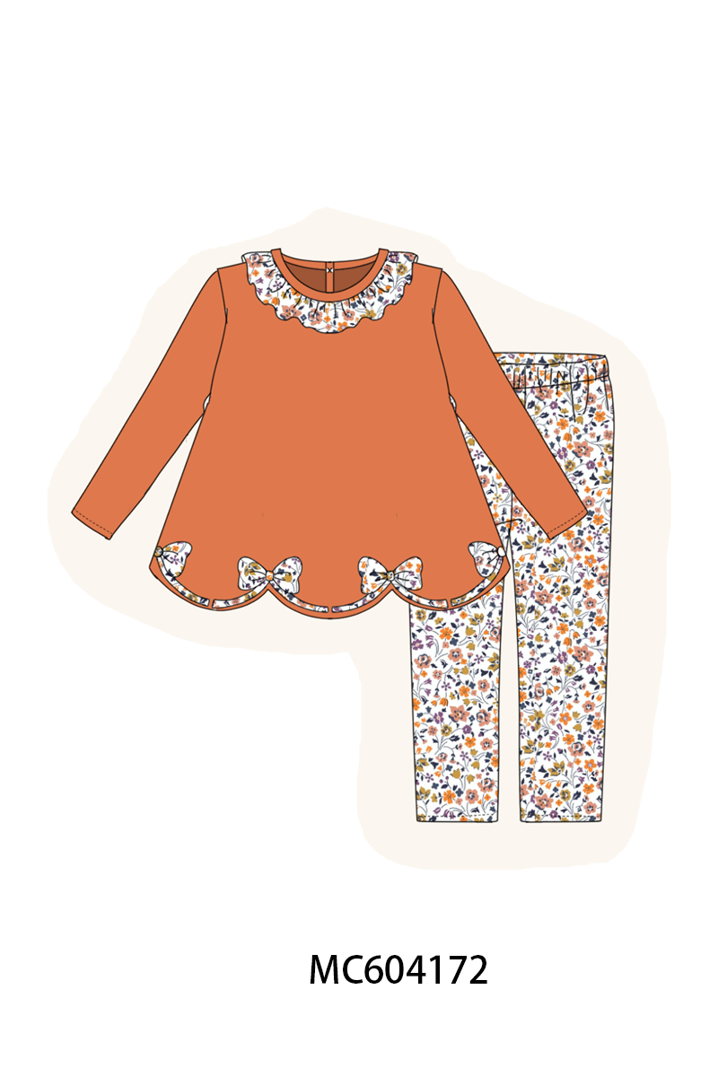 PO86 Floral bow embroidery collection - closing 4/13 - ETA early September