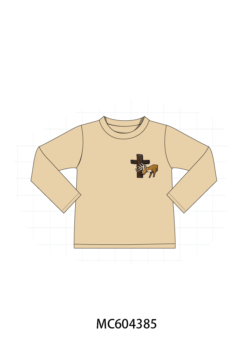 PO86 Camouflage jesus cross deer embroidery collection - closing 4/13 - ETA early September