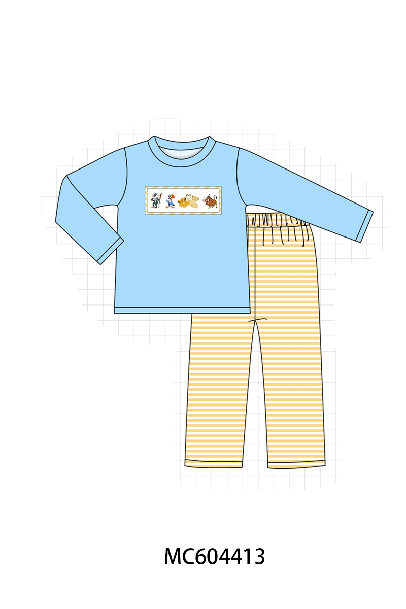 PO88 Pink the lion king embroidery stripe collection - closing 4/27 - eta late September
