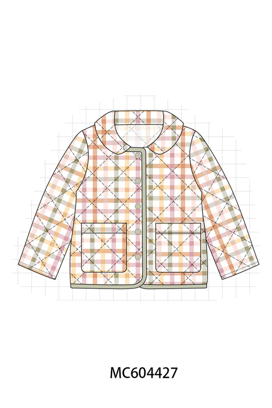 PO88 Multicolored quilted button boys jacket collection - closing 4/27 - eta late September