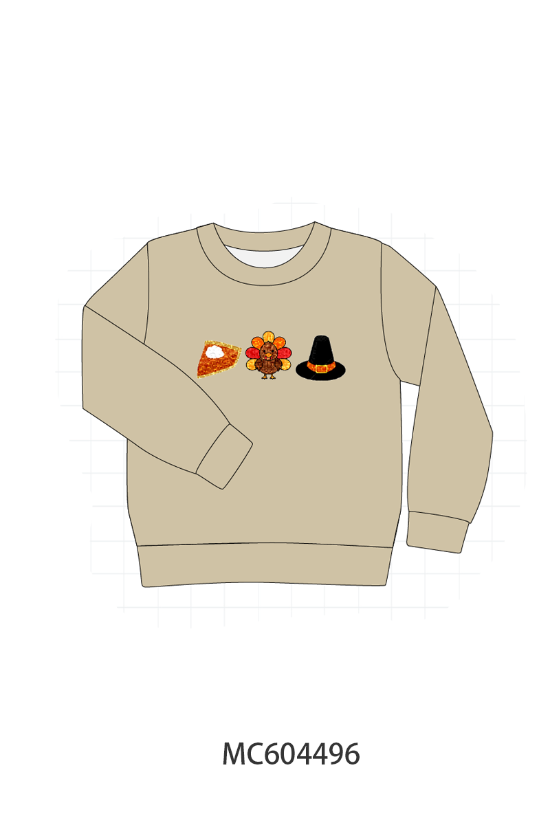 PO88 Thanksgiving turkey sequin plaid collection - closing 4/27 - eta late September