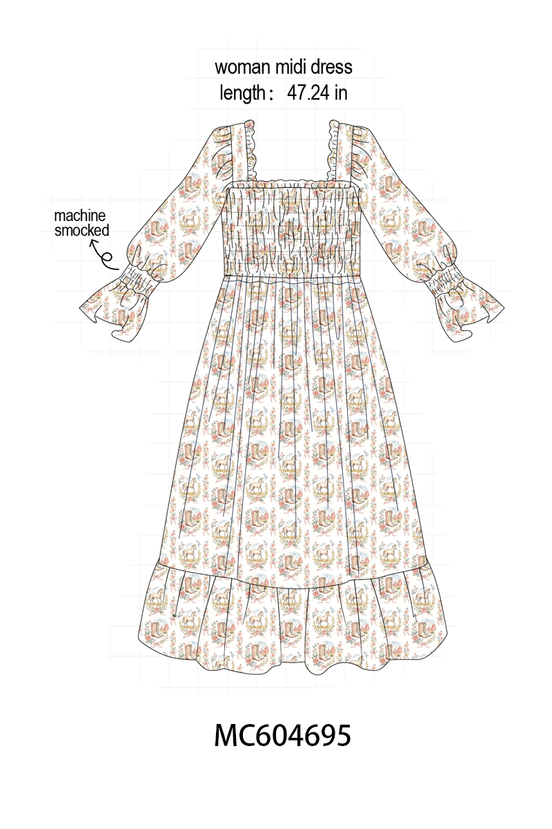 PO88 Green horse embroidery collection - closing 4/27 - eta late September