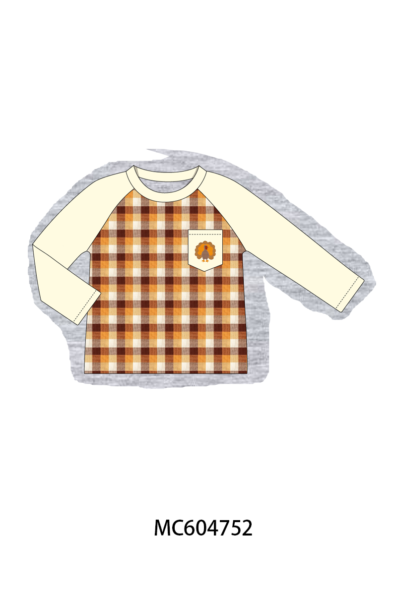 PO88 Beige turkey embroidery plaid collection - closing 4/27 - eta late September