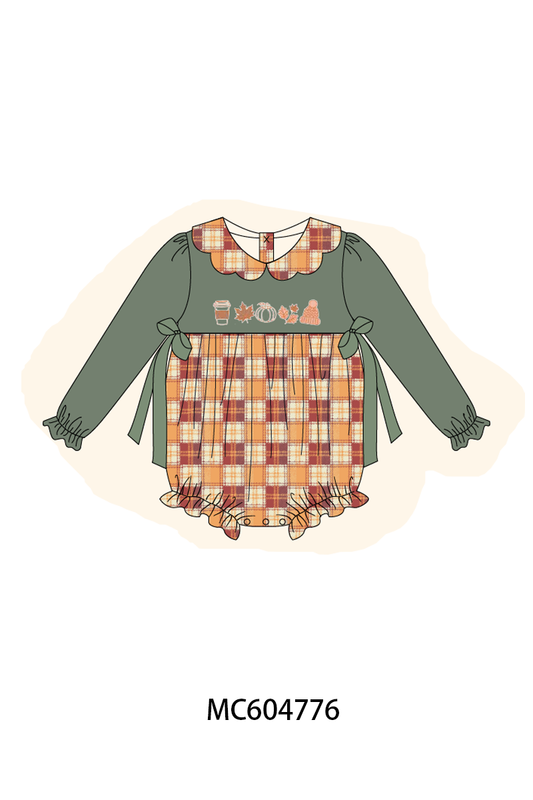PO88 Green cozy season embroidery collection 1 - closing 4/27 - eta late September
