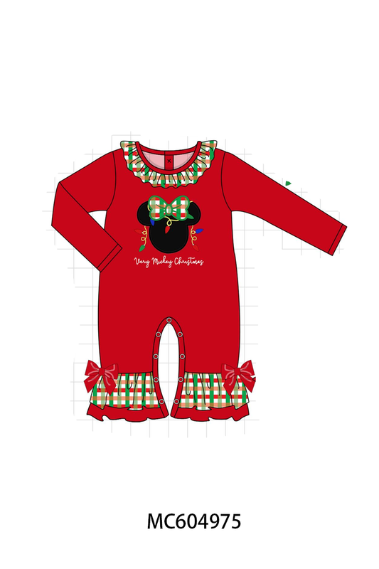 PO90 Red christmas character applique collection- closing 5/11 - ETA early October