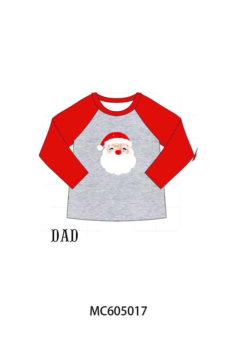 PO92 Red christmas santa claus sequin collection - closing 5/25 - ETA late October