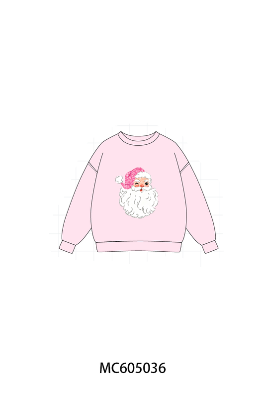 PO92 Multicolored santa claus sequin mom&me collection 1 - closing 5/25 - ETA late October
